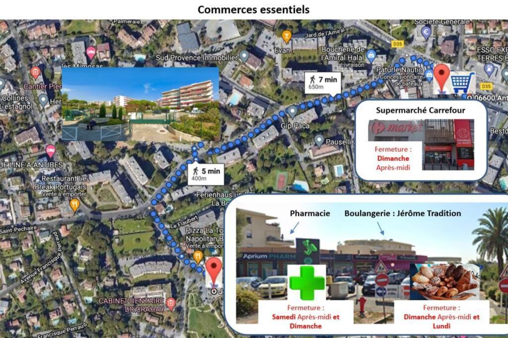 Casalionelantibes 70 Sqm Apartment With Garden And Parking 외부 사진